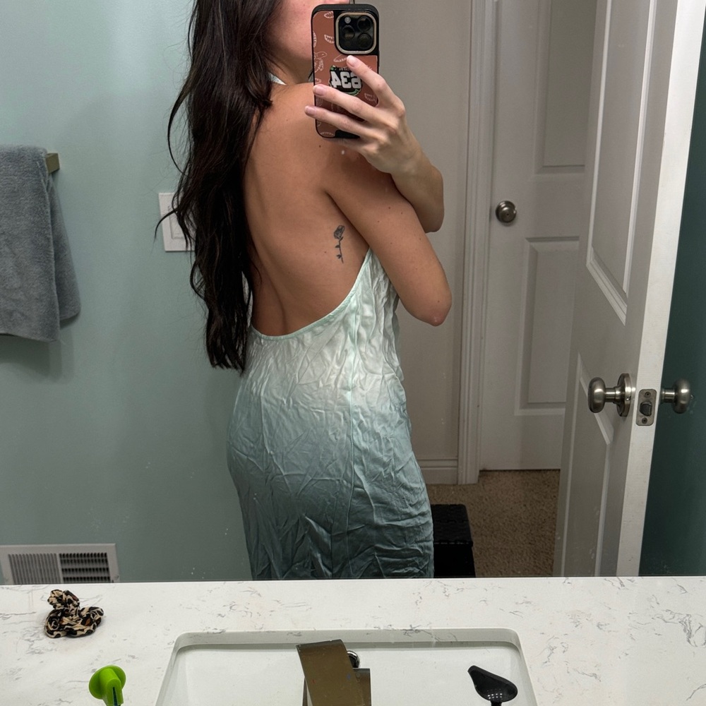 Source Unknown Ombre Midi Dress
